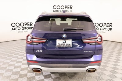 2022 BMW X3 xDrive30i