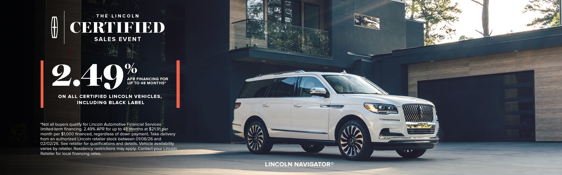 The Lincoln Certified Sales Event 