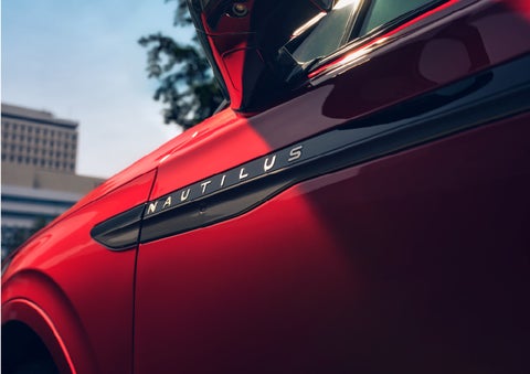 A side badge on the passenger door reads Nautilus. | Joe Cooper Lincoln of Edmond in Oklahoma City OK