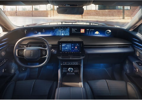 The panoramic display is shown in a 2026 Lincoln Nautilus® SUV. | Joe Cooper Lincoln of Edmond in Oklahoma City OK